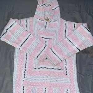 Earth Rags striped hoodie